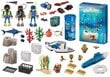 70776 PLAYMOBIL® City Action, Policijas meklēšana ūdenī Adventes kalendārs цена и информация | Konstruktori | 220.lv