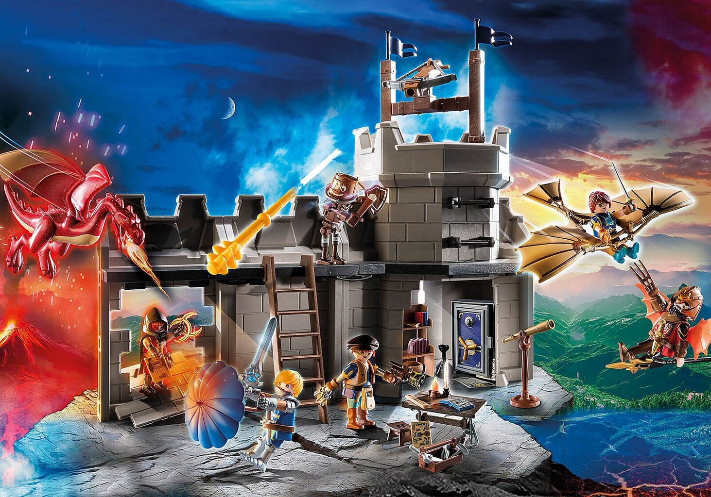 70778 PLAYMOBIL® Novelmore, Dario darbnīca цена и информация | Konstruktori | 220.lv