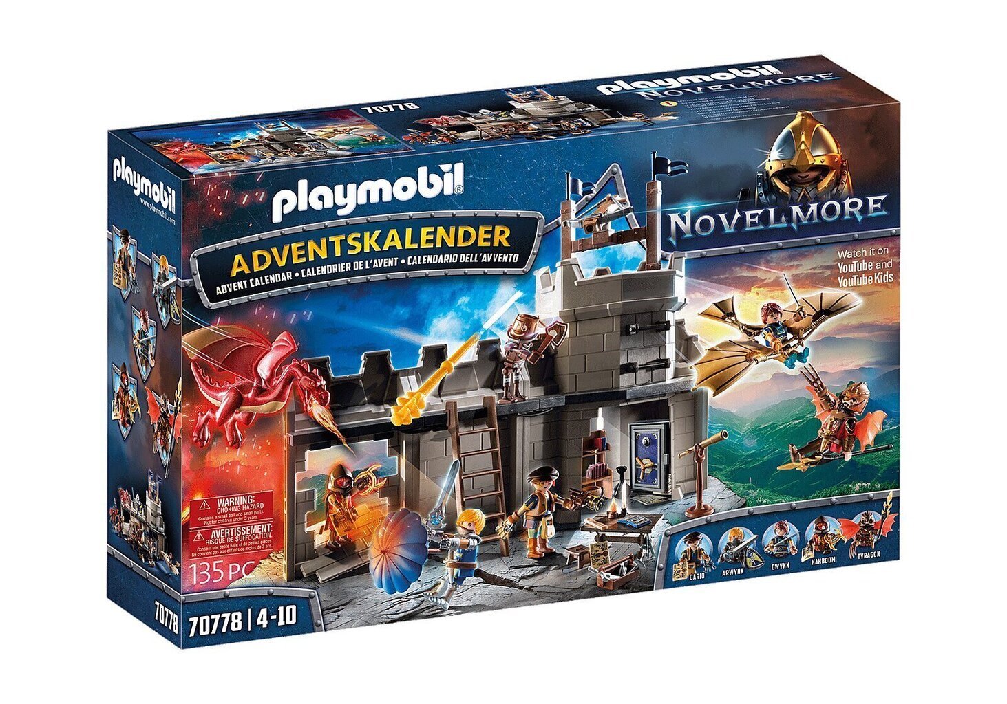 70778 PLAYMOBIL® Novelmore, Dario darbnīca цена и информация | Konstruktori | 220.lv