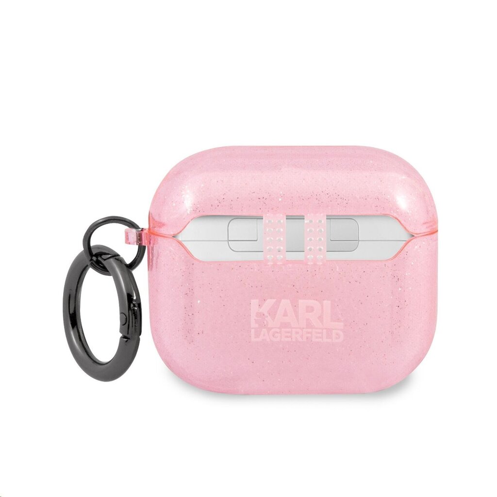 Karl Lagerfeld TPU Glitter Choupette KLA3UCHGP cena un informācija | Austiņu piederumi | 220.lv