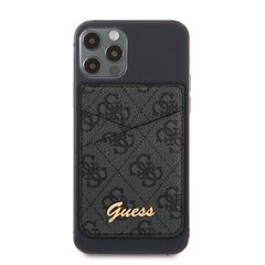 GUWMS4GTLBK Guess 4G Magnetic Cardslot Triangle Logo Grey цена и информация | Аксессуары для телефонов | 220.lv