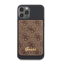 GUWMS4GTLBR Guess 4G Magnetic Cardslot Triangle Logo Brown цена и информация | Guess Мобильные телефоны, Фото и Видео | 220.lv