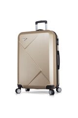Большой чемодан My Valice Diamond MV7216, L, золотой цвет цена и информация | Чемоданы, дорожные сумки | 220.lv