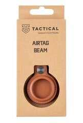Tactical Airtag Beam Leather brūns cena un informācija | Mobilo telefonu aksesuāri | 220.lv