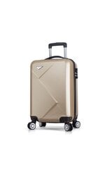 Средний чемодан My Valice Diamond MV7070, M, золотой цвет цена и информация | Чемоданы, дорожные сумки | 220.lv
