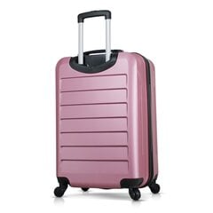Средний чемодан My Valice Ruby MV6646, M, розовый цена и информация | Чемоданы, дорожные сумки | 220.lv