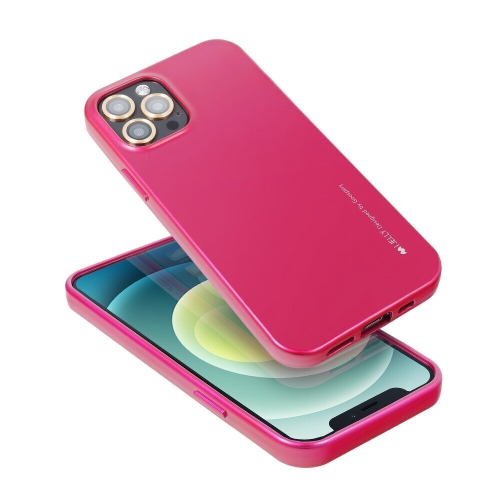 Samsung Galaxy A22 / M22 4G telefona vāciņš i-Jelly Mercury, rozā цена и информация | Telefonu vāciņi, maciņi | 220.lv
