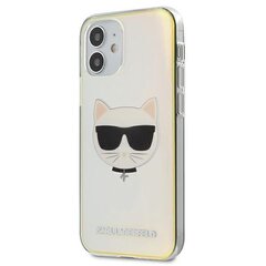 Karl Lagerfeld KLHCP12SCIR, для iPhone 12 mini 5,4, прозрачный цена и информация | Чехлы для телефонов | 220.lv