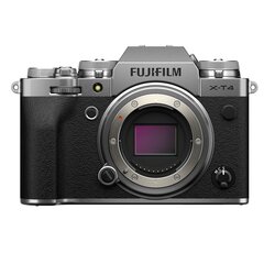 Fujifilm X-T4 body, серебристый цена и информация | Цифровые фотоаппараты | 220.lv