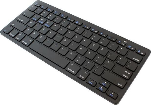 Tastatūra BT QWERTY, melna cena un informācija | Klaviatūras | 220.lv