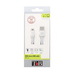 Tnb, USB/microUSB, 30см цена и информация | Кабели и провода | 220.lv