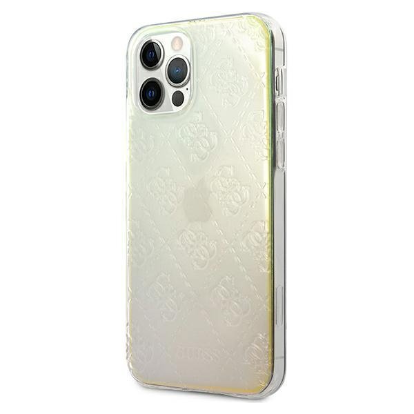 Guess GUHCP12M3D4GIRBL vāciņš, piemērots iPhone 12/12 Pro 6,1" cena un informācija | Telefonu vāciņi, maciņi | 220.lv