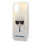 Karl Lagerfeld KLHCP12SPCKHML, piemērots iPhone 12 mini 5,4, caurspīdīgs cena un informācija | Telefonu vāciņi, maciņi | 220.lv