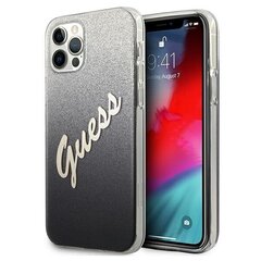 Чехол Guess для iPhone 12 Pro Max 6,7", черный цена и информация | Чехлы для телефонов | 220.lv