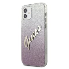 Чехол Guess для iPhone 12 mini 5,4", розовый цена и информация | Чехлы для телефонов | 220.lv