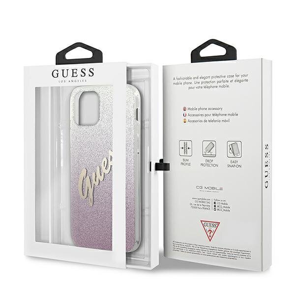 Guess GUHCP12SPCUGLSPI vāciņš, piemērots iPhone 12 mini 5,4" cena un informācija | Telefonu vāciņi, maciņi | 220.lv