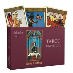 Taro kārtis Salvador Dali Tarot Universal Gold Edition 2018 цена и информация | Эзотерика | 220.lv