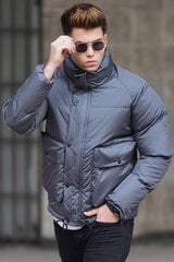 Pelēka vīriešu jaka "Otan" PK5131-44691-XL цена и информация | Мужские куртки | 220.lv