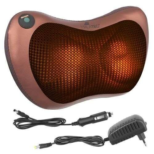 Auto Shiatsu Massager Cushion 2 strāvas adapteri цена и информация | Masāžas ierīces | 220.lv