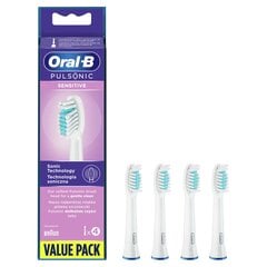 Oral-B Pulsonic Sensitive SR32-4 цена и информация | Насадки для электрических зубных щеток | 220.lv