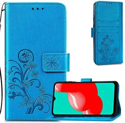 Чехол Flower Book Samsung A225 A22 4G темно синий цена и информация | Чехлы для телефонов | 220.lv