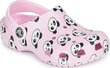 Crocs Classic Panda Print Clog Jr цена и информация | Gumijas klogi bērniem | 220.lv