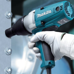 Гайковерт Makita 400 Вт, 1/2, 2000 мин-1, TW0350; 3,0 кг цена и информация | Шуруповерты, дрели | 220.lv