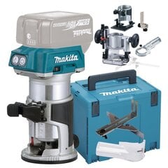 Makita DRT50ZJX5 / 18 V akumulatora virsfrēze (bez akumulatora un lādētāja) cena un informācija | Frēzes | 220.lv