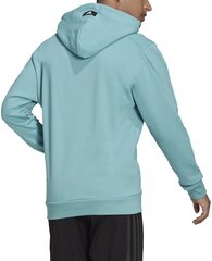 Adidas Džemperi M Fi 3B Hoodie Mint HA7681/M cena un informācija | Vīriešu jakas | 220.lv