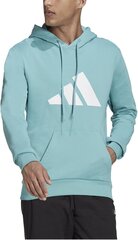 Adidas Džemperi M Fi 3B Hoodie Mint HA7681/M cena un informācija | Vīriešu jakas | 220.lv