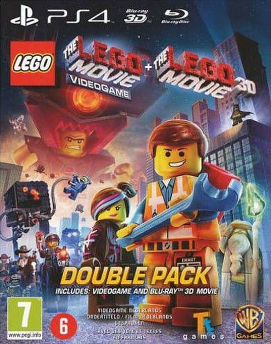 Компьютерная игра PS4 LEGO Movie Videogame and LEGO Movie 3D Blu-Ray Double  Pack цена | 220.lv