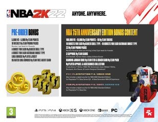 NBA 2K22 Playstation 5 PS5 spēle цена и информация | Компьютерные игры | 220.lv