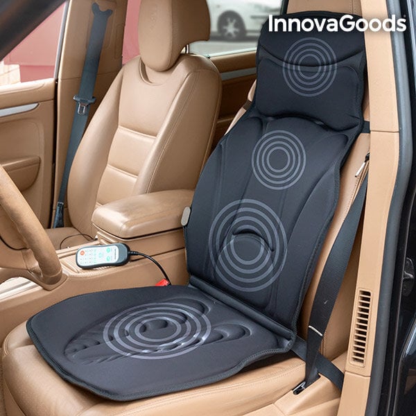 SILDOŠAIS MASĀŽAS KRĒSLS SHIATSU INNOVAGOODS cena un informācija | Auto 12V el. piederumi | 220.lv