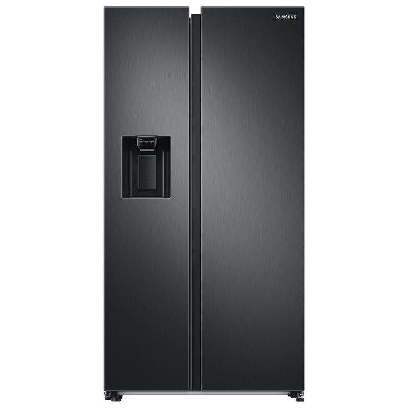 Samsung RS68A8540B1/EF Side-by-Side ledusskapis ar saldētavu, 178 cm NoFrost, melns цена и информация | Ledusskapji | 220.lv