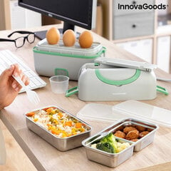 Электрический паровой ланч-бокс 3-в-1 с рецептами Beneam InnovaGoods Gadget To Go цена и информация | Посуда для хранения еды | 220.lv