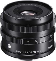 Sigma 45 мм f/2.8 DG DN Contemporary объектив для Panasonic-S цена и информация | Объектив | 220.lv