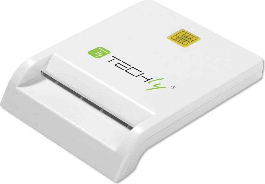 ID card reader Techly Compact, USB 2.0 цена и информация | Adapteri un USB centrmezgli | 220.lv