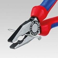 Knipex 0302200 kombinētās plakanknaibles, 200mm cena un informācija | Rokas instrumenti | 220.lv