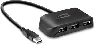 Speedlink USB hub Snappy Evo USB 2.0 4-port (SL-140004) цена и информация | Кабели и провода | 220.lv