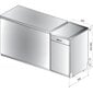 Hotpoint-Ariston HSFO3T223WCX iebūvējama trauku mazgājamā mašīna, 45 cm 10 kompl. cena un informācija | Trauku mazgājamās mašīnas | 220.lv