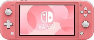 Nintendo Switch Lite - Coral incl. Animal Crossing: New Horizons cena un informācija | Spēļu konsoles | 220.lv
