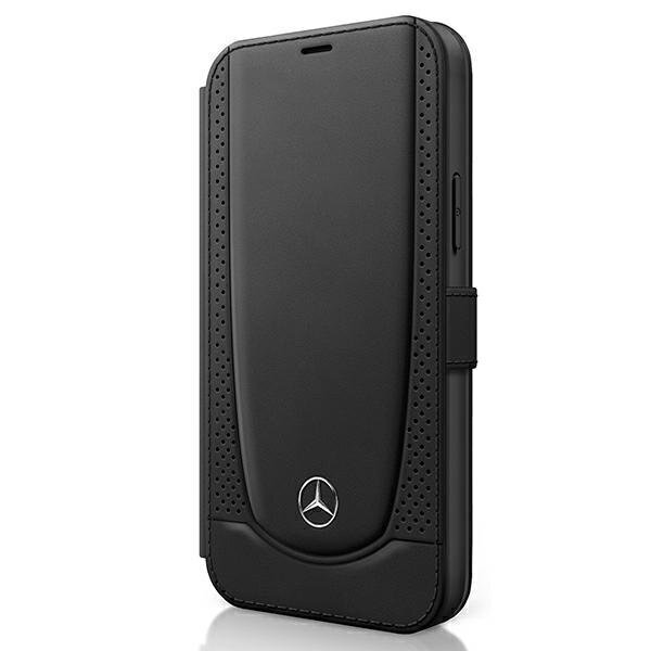 Mercedes MEFLBKP12SARMBK, piemērots iPhone 12 mini 5,4, melns cena un informācija | Telefonu vāciņi, maciņi | 220.lv
