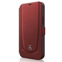 Mercedes MEFLBKP12SARMRE, piemērots iPhone 12 mini 5,4, sarkans cena un informācija | Telefonu vāciņi, maciņi | 220.lv