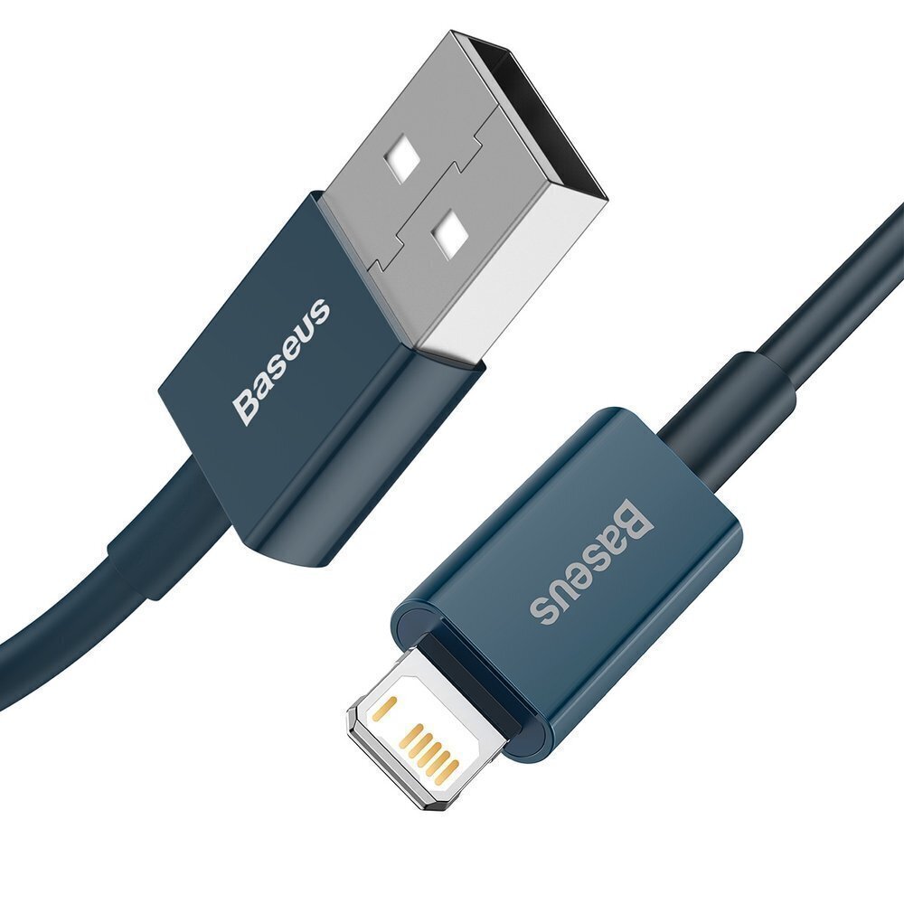 Kabelis Baseus Superior Cable USB - Lightning 2,4A ,1 m (CALYS-A03) цена и информация | Savienotājkabeļi | 220.lv