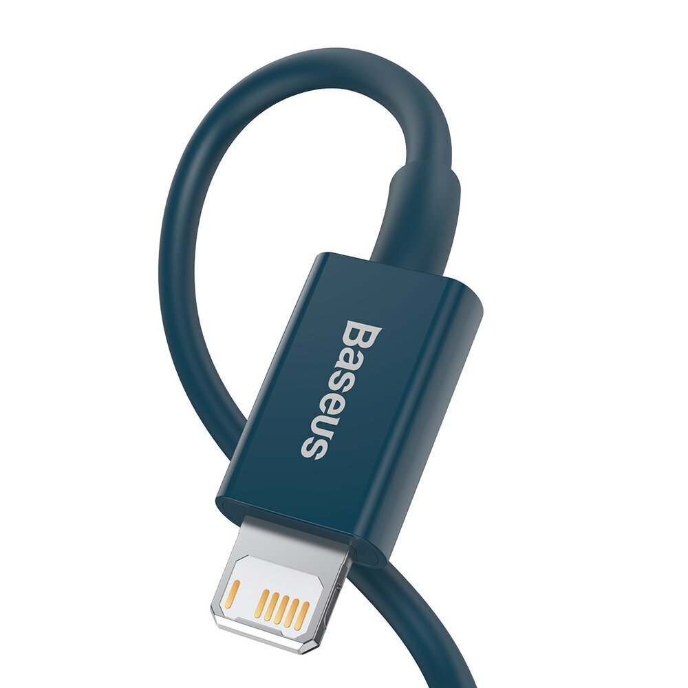 Kabelis Baseus Superior Cable USB - Lightning 2,4A ,1 m (CALYS-A03) цена и информация | Savienotājkabeļi | 220.lv