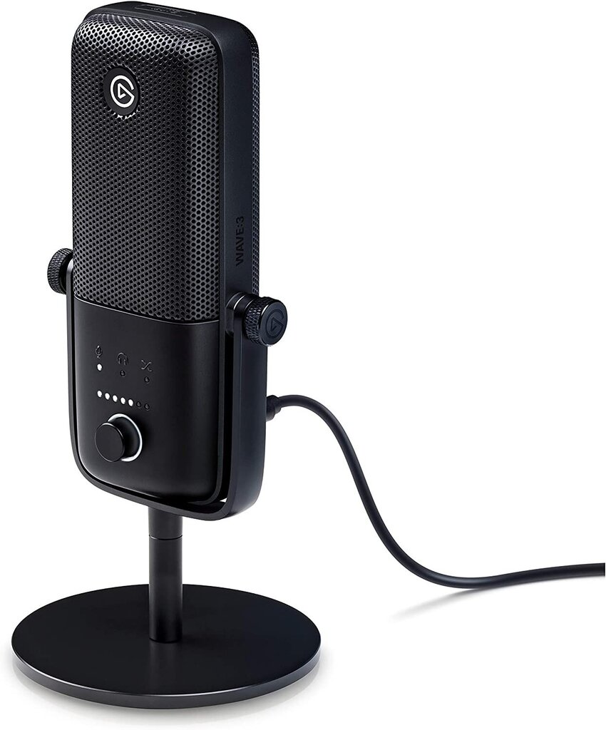 Mikrofons Elgato Wave:3 цена и информация | Mikrofoni | 220.lv