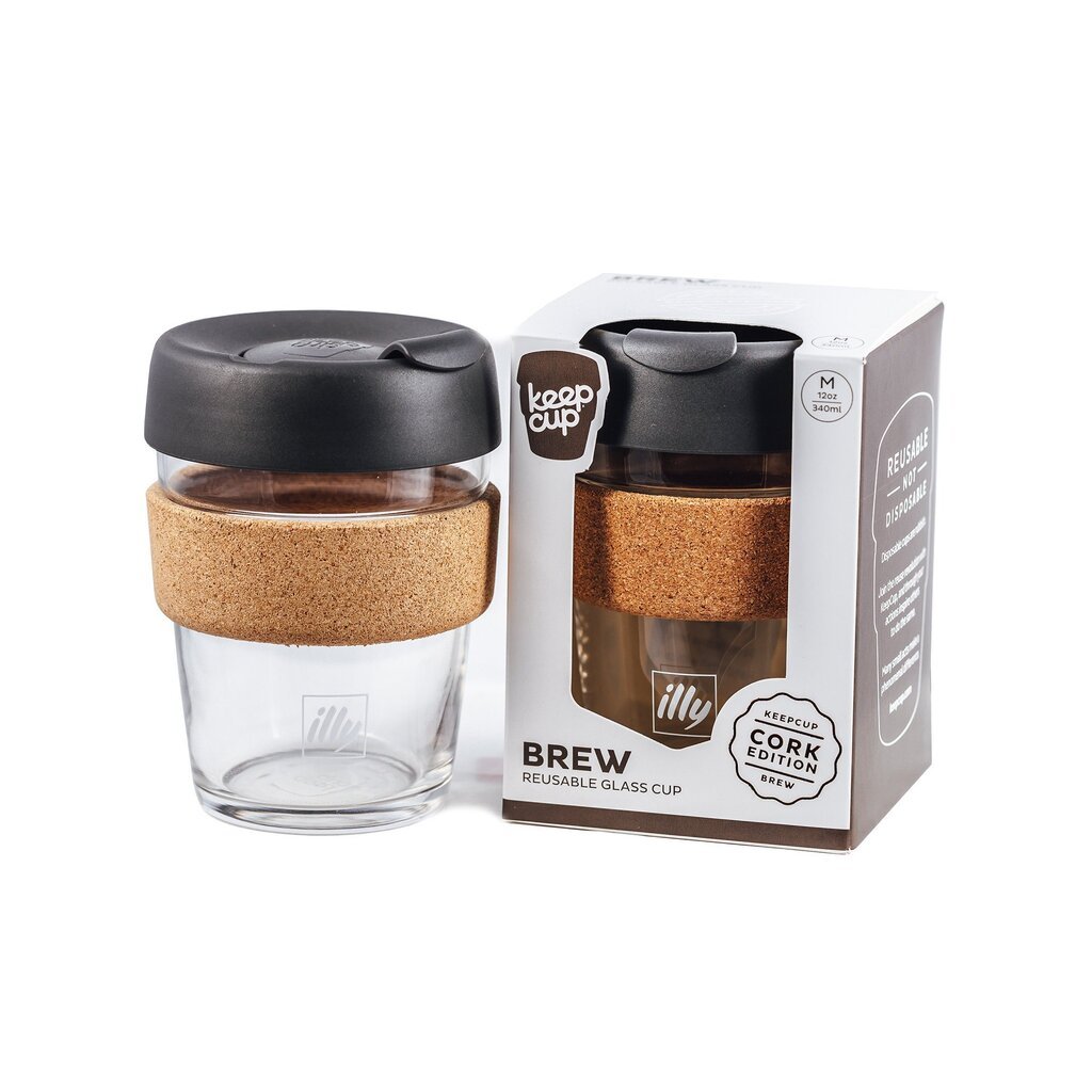 Keepcup illy BREW glāze cena un informācija | Termosi, termokrūzes | 220.lv