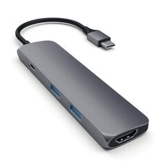 Хаб USB-C Multi-port 4K Satechi цена и информация | Адаптеры и USB разветвители | 220.lv