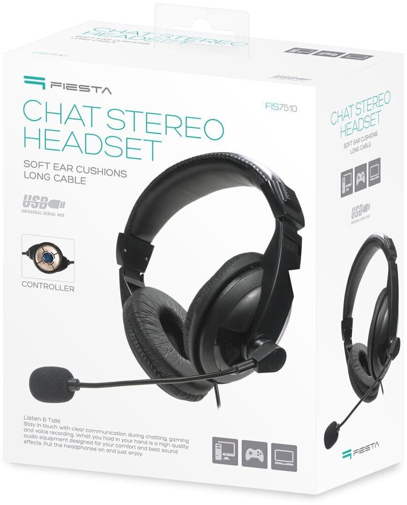 Fiesta headset FIS7510 (45423) цена и информация | Austiņas | 220.lv