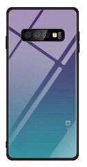 Aizmugurējais vāciņš Evelatus    Samsung    A20 Gradient Glass Case 3    Under Water цена и информация | Чехлы для телефонов | 220.lv
